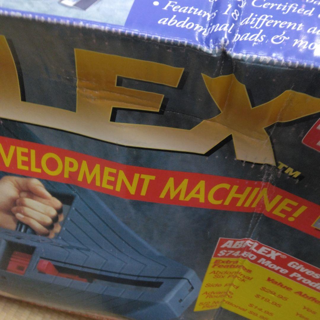 送料込☆ABFLEX(アブフレックス)☆腹筋マシン☆全付属品＋取説付☆年代物美品