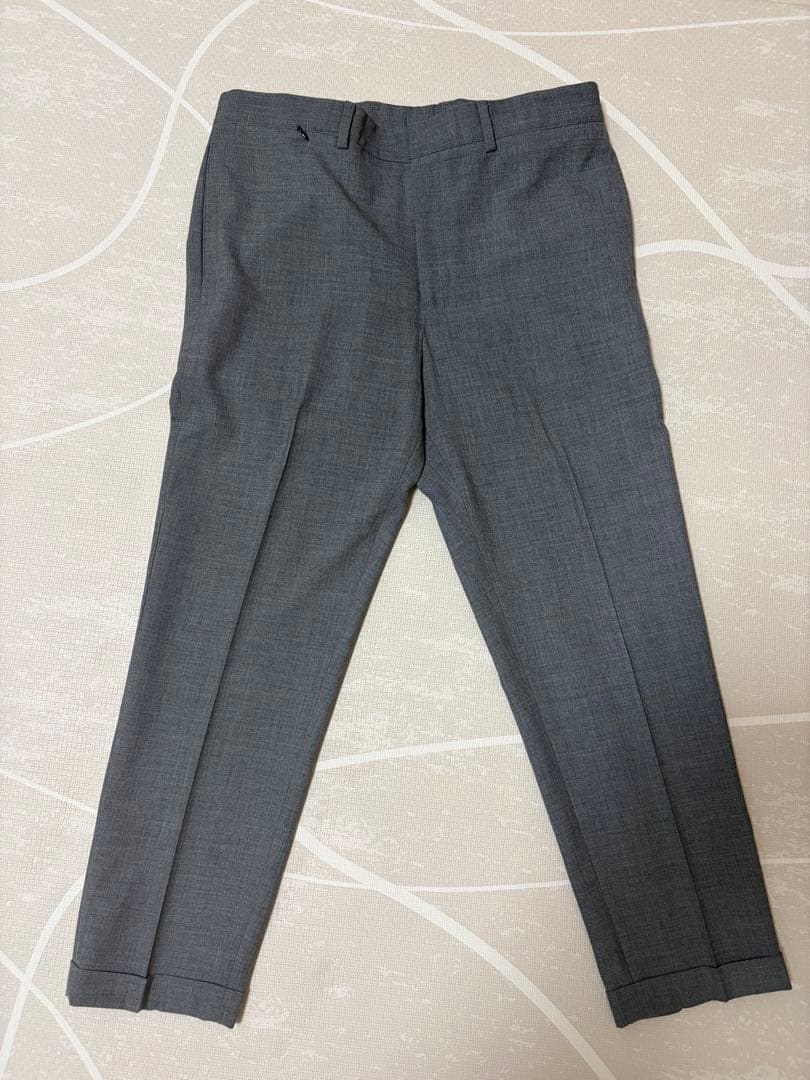 【美品】NEIGHBORHOOD スラックス パンツ Lサイズ グレー