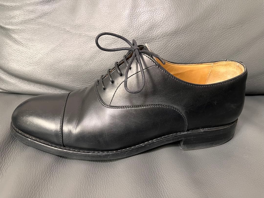 Berwick 4320ブラックレザーシューズ　（サイズ7）　別注