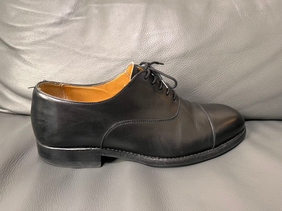 Berwick 4320ブラックレザーシューズ　（サイズ7）　別注