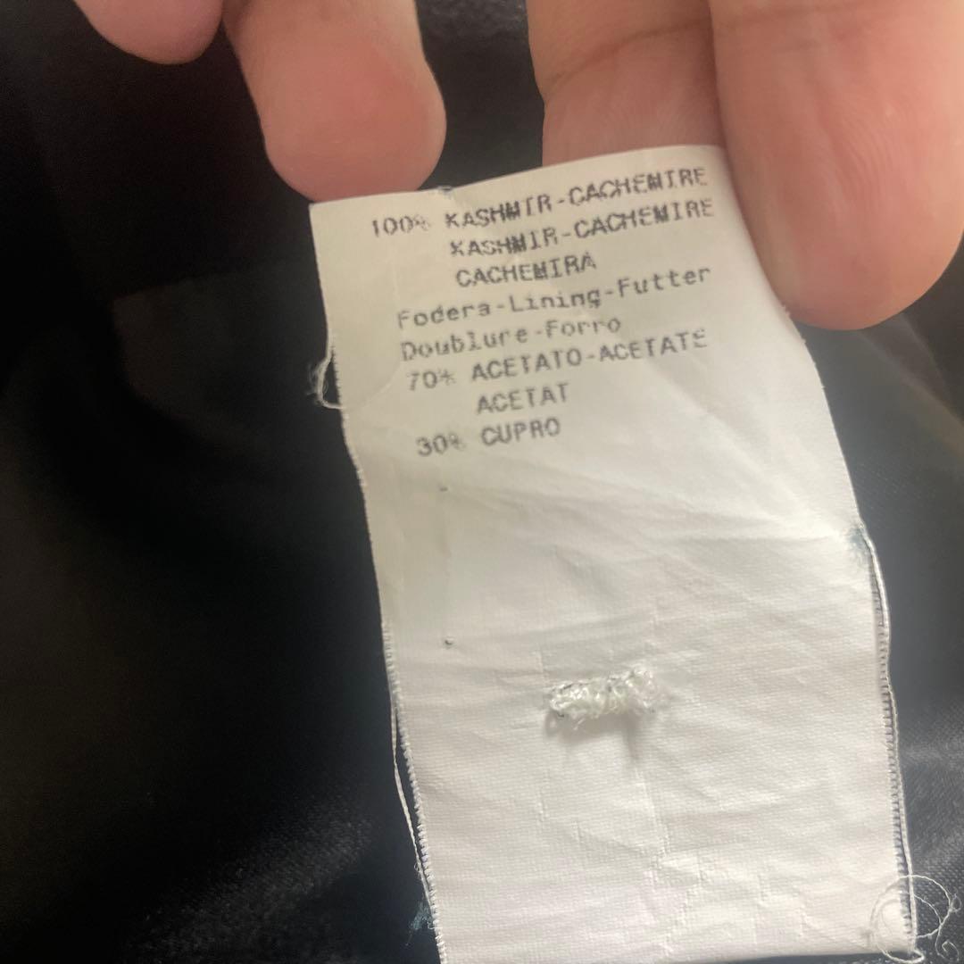 美品 EMPORIO ARMANI アルマーニ ロングコート M 黒 レディース