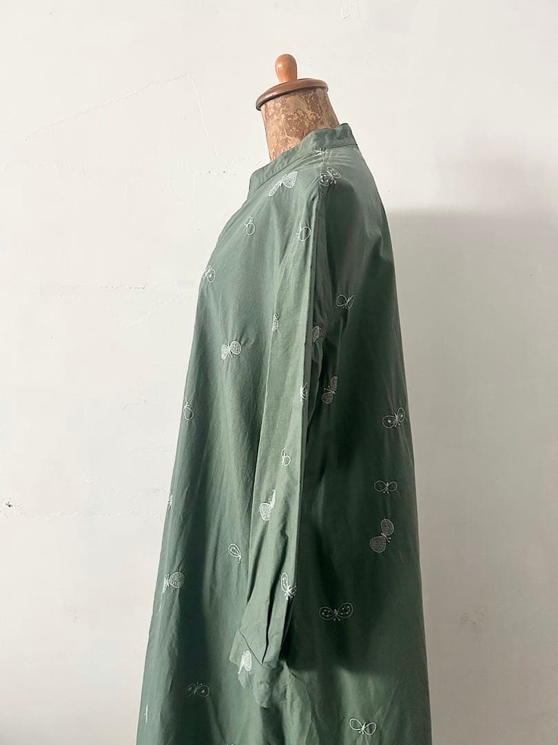 【美品】mina perhonen　laundry　choucho　ワンピース
