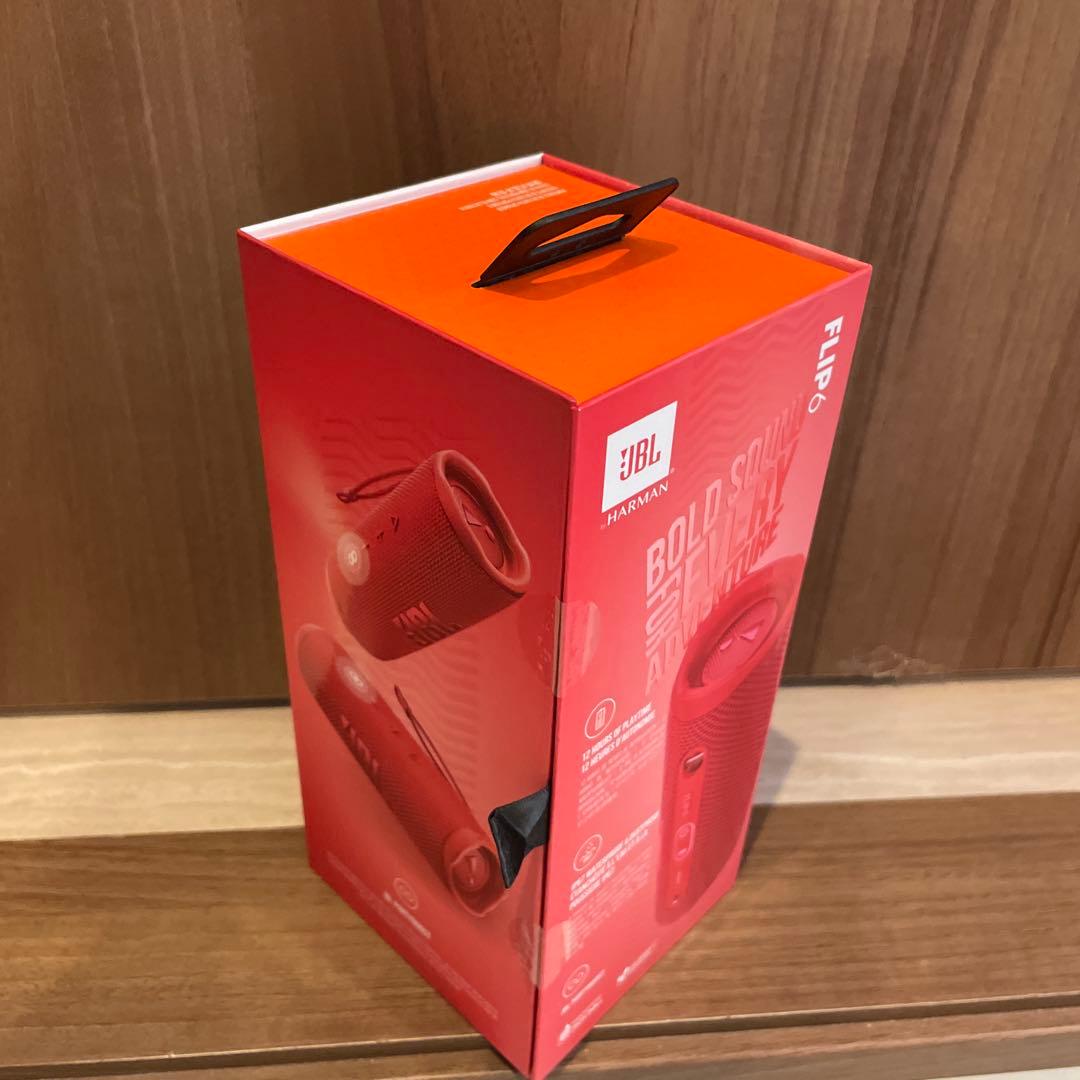 【新品未開封】JBL Bluetoothワイヤレススピーカー FLIP6 レッド