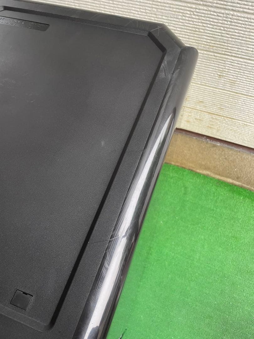 736美品✨ エディオン レトロインバーターおしゃれブラック2ドア冷蔵庫 単身