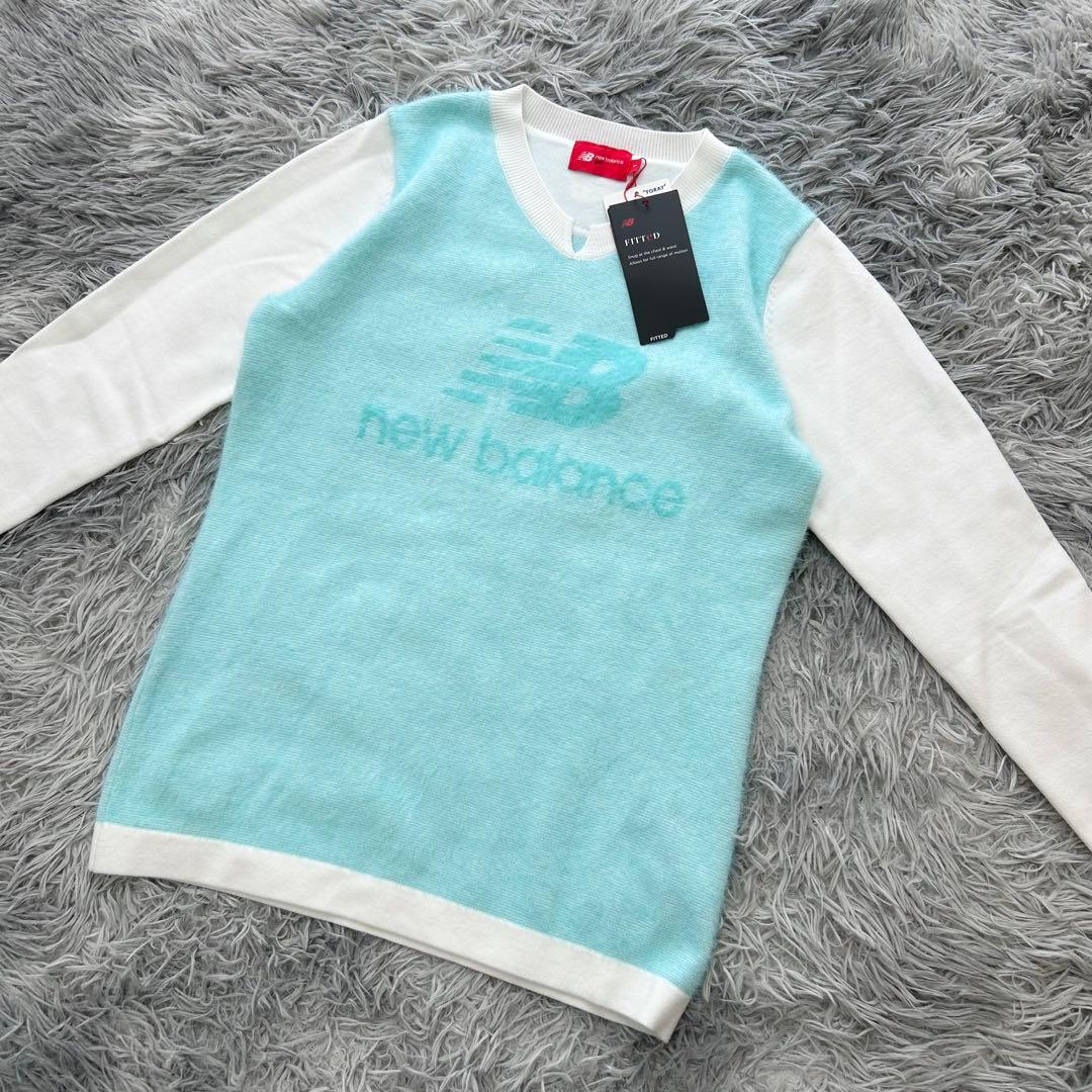 おまとめ　マフラー　新品　ニューバランスゴルフ　ニット　セーター　ホワイト