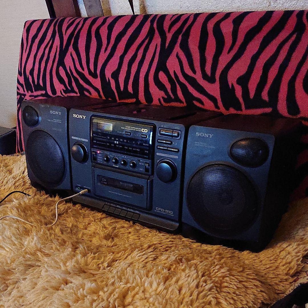 SONY CFD－５１０ ドデカホーン バブルラジカセ Boom Box 美品