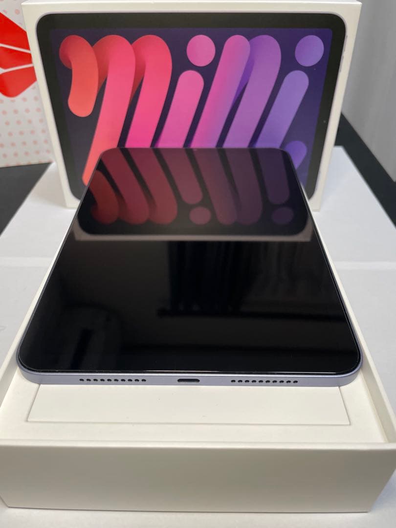える　美品 iPad mini6 256GB パープルWi‑Fi