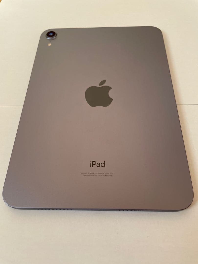 える　美品 iPad mini6 256GB パープルWi‑Fi