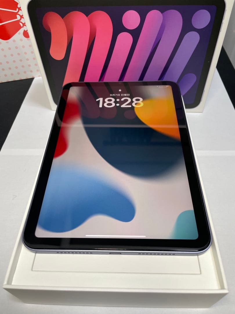 える　美品 iPad mini6 256GB パープルWi‑Fi