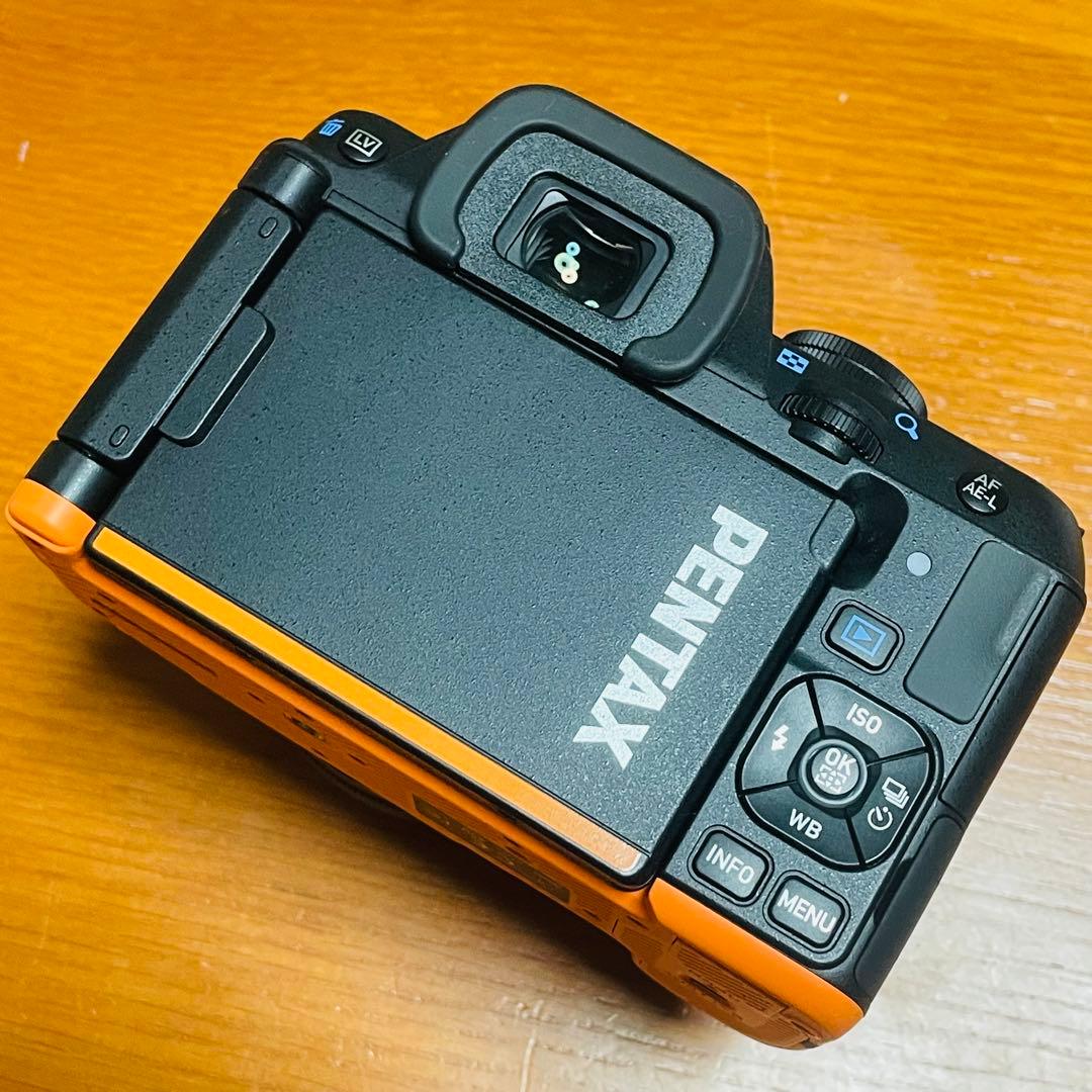 ペンタックス PENTAX K-S2 ダブルズームレンズキット ブラックオレンジ