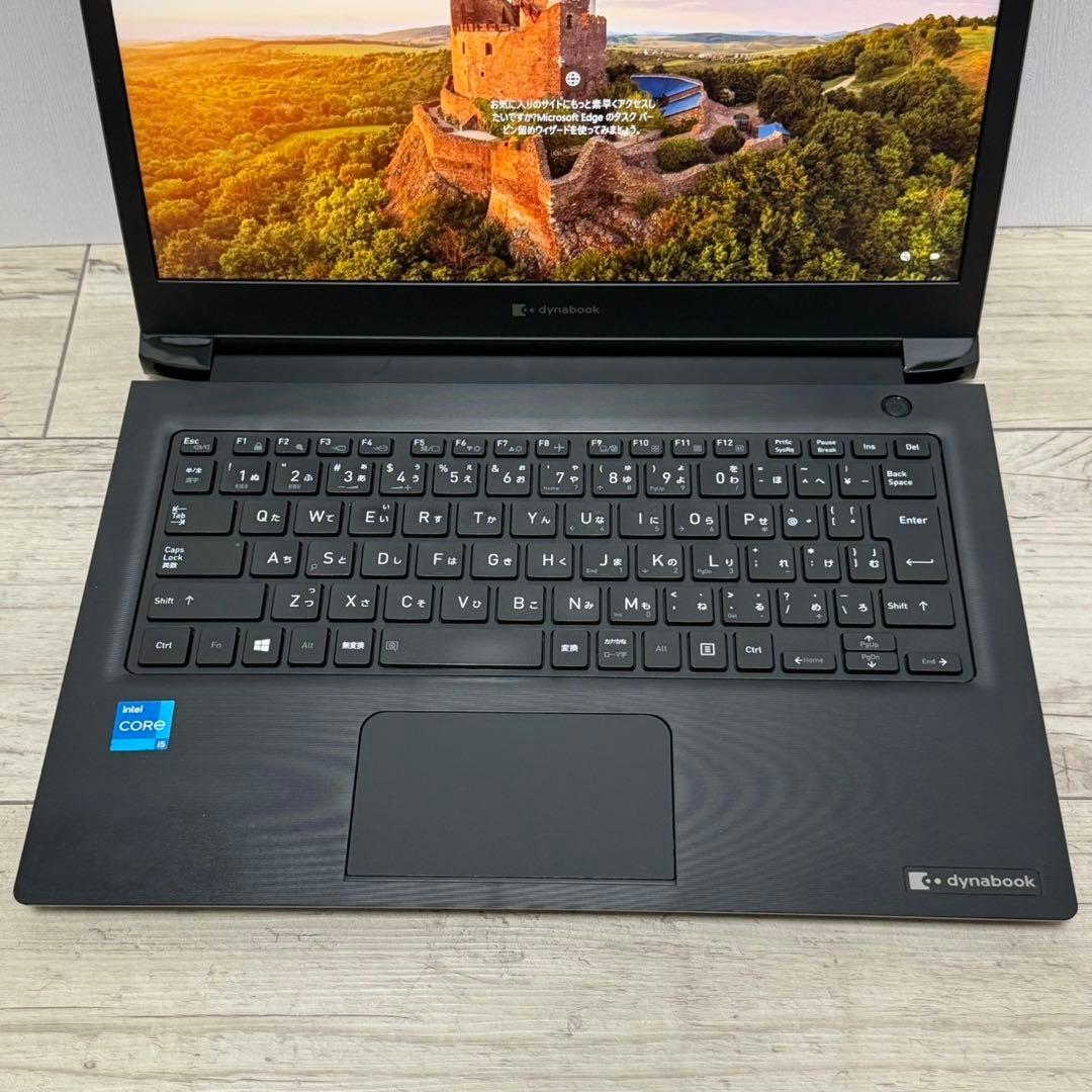 【高性能11世代】Win11 Dynabookノートパソコン 超軽量 カメラ