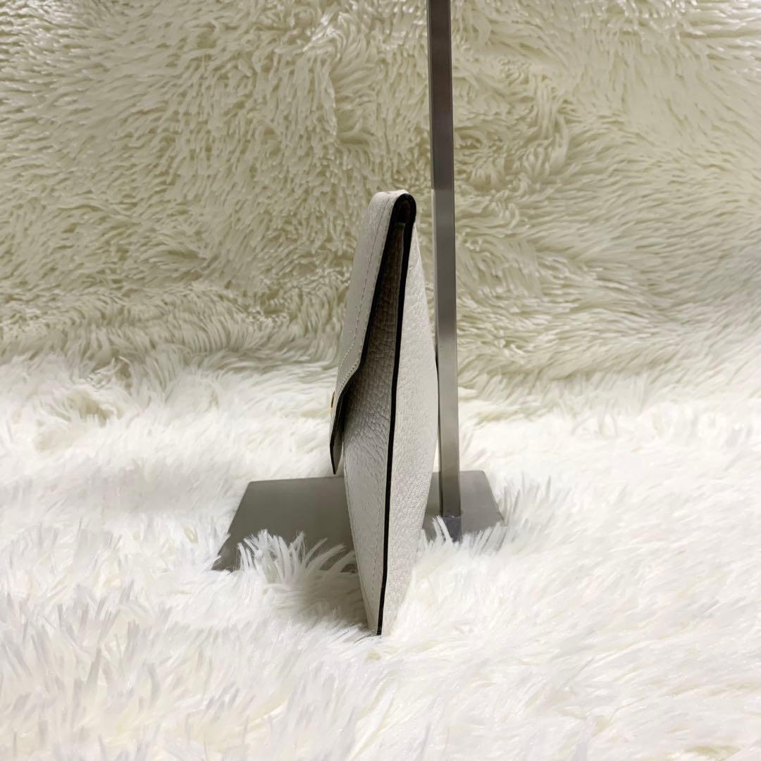 【極希少】デルヴォー セカンドバッグ レザー アイボリー