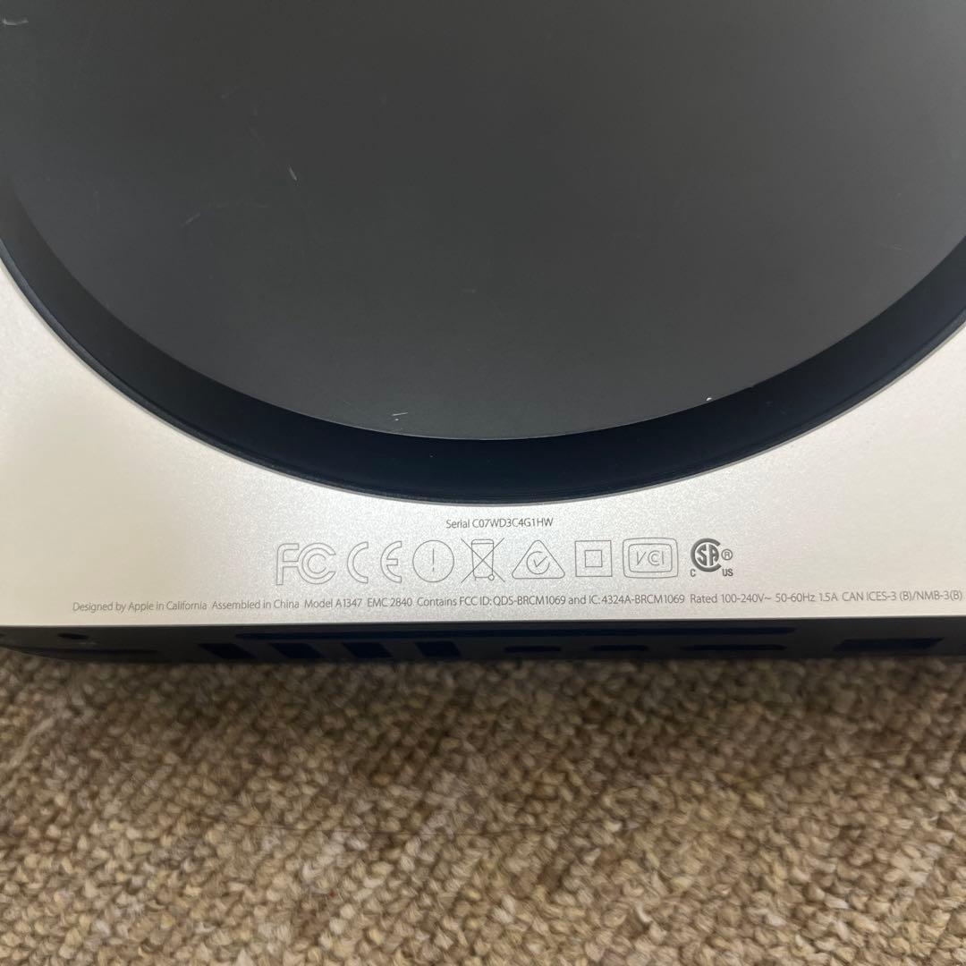 Macデスクトップ mac mini late 2014 i5/8GB/1TB HDD