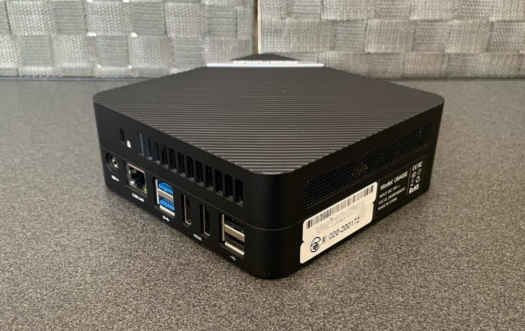 ミニPC Minisforum UM450 Ryzen5 32GB 512GB