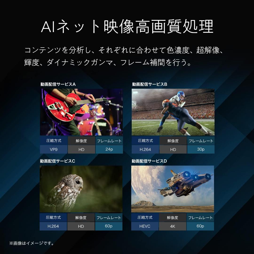 21年製 美品 Hisense 48V型 48X8F 4K有機ELテレビ