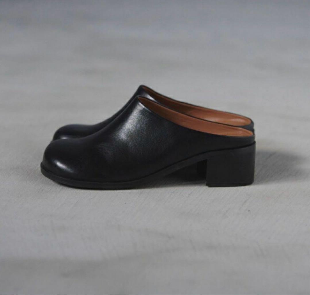 [新品未使用]anuke Ecoleather Heel Slip-ons 36