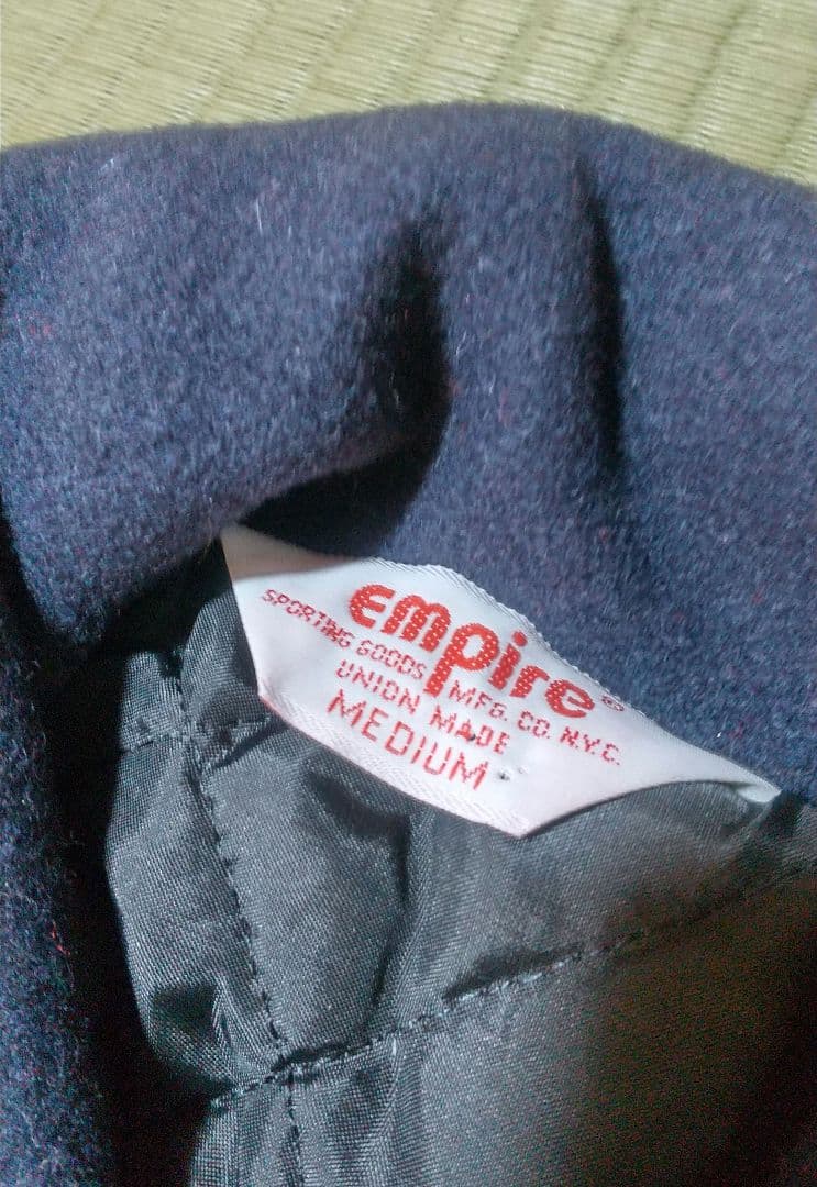 90sデッドストックmade in USA EMPIRE スタジャン NY印