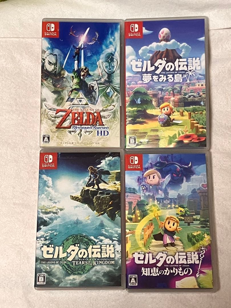 ゼルダの伝説ゲーム4本セット