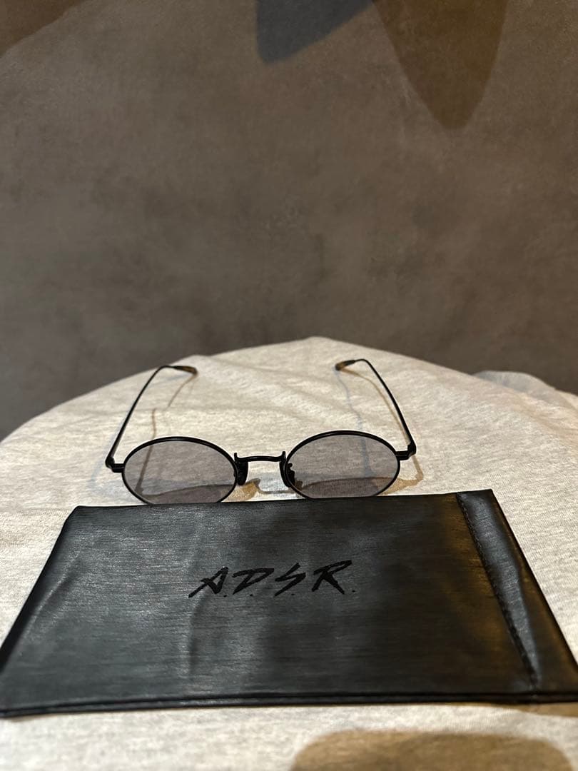 A.D.S.R. サングラス WOLFF 03 ブラック オーバル