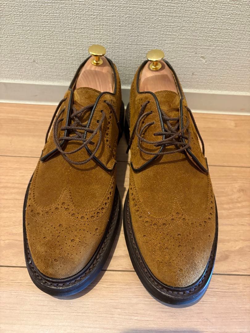 JOSEPH CHEANEY&SONS スウェード生地別注 7ハーフ イギリス製