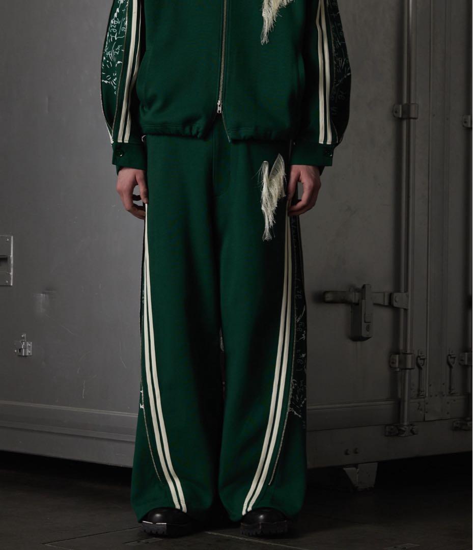 Grancy トラック ジャージ グリーンSサイズ　セットアップ