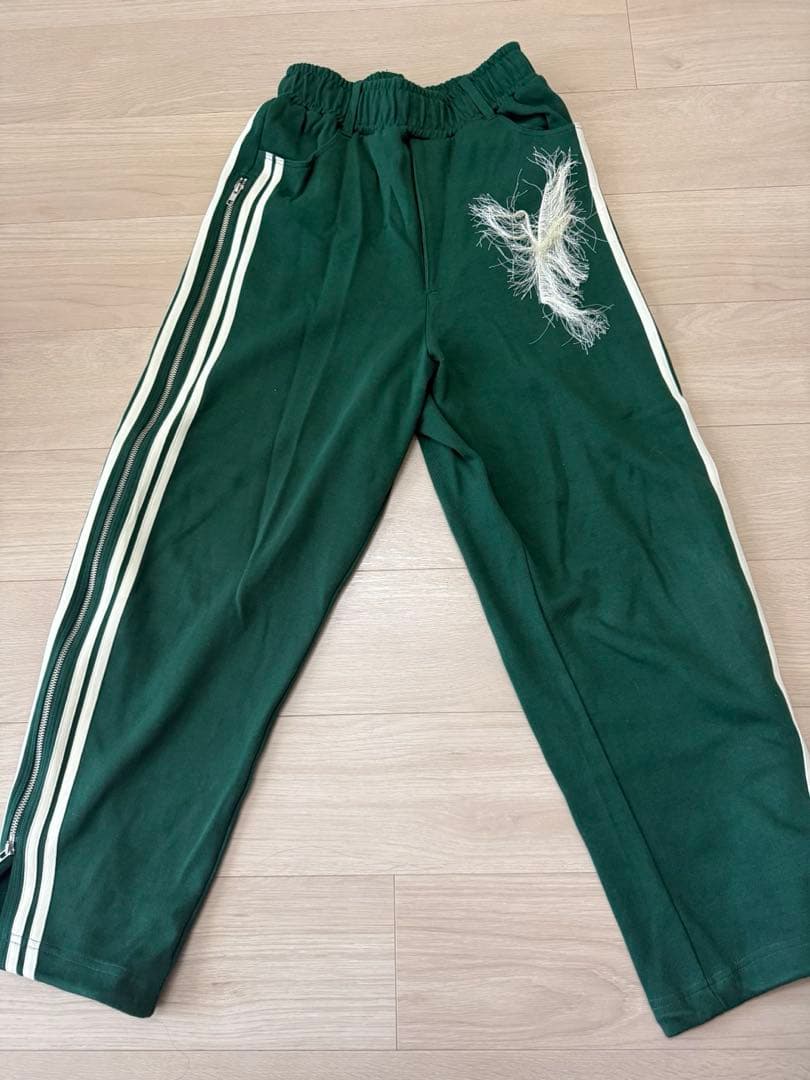 Grancy トラック ジャージ グリーンSサイズ　セットアップ