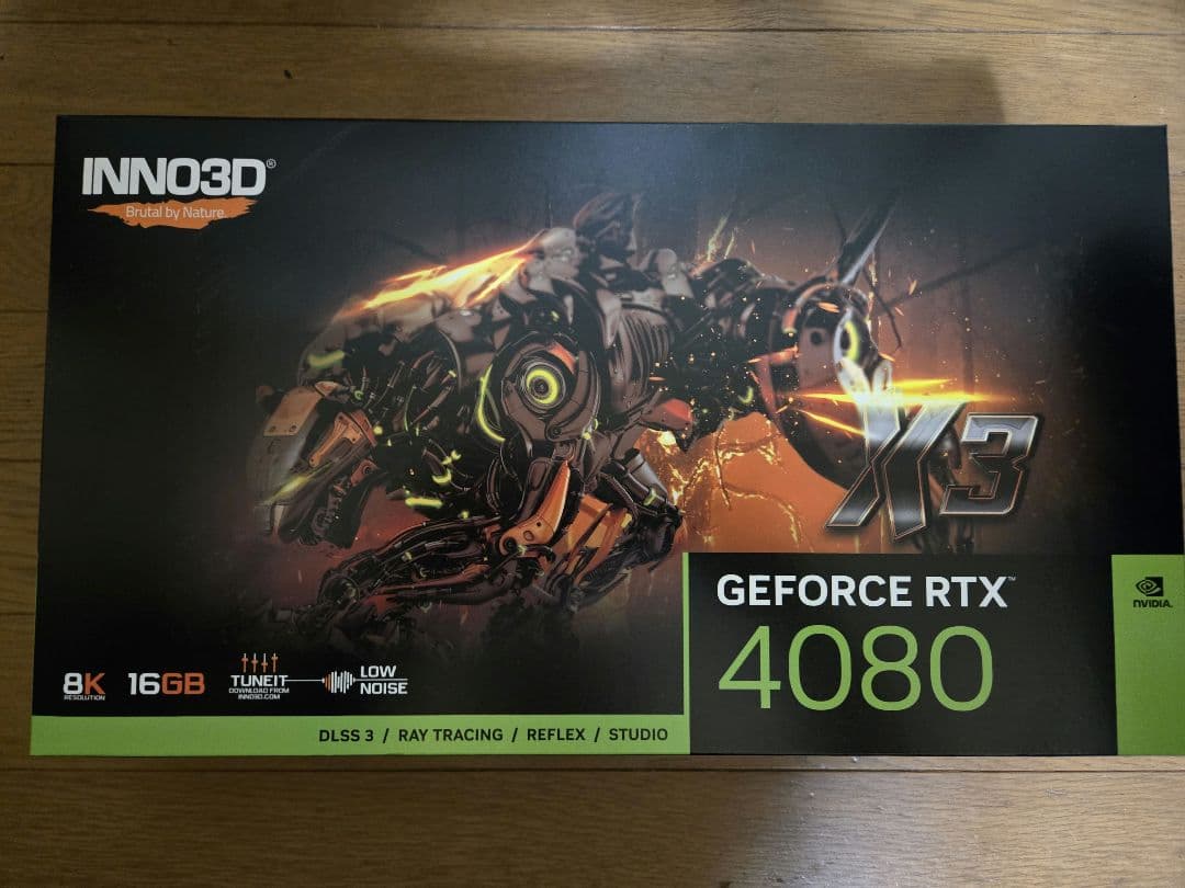 グラフィックボード・グラボ・ビデオカード INNO3D GEFORCE RTX 4080 16GB