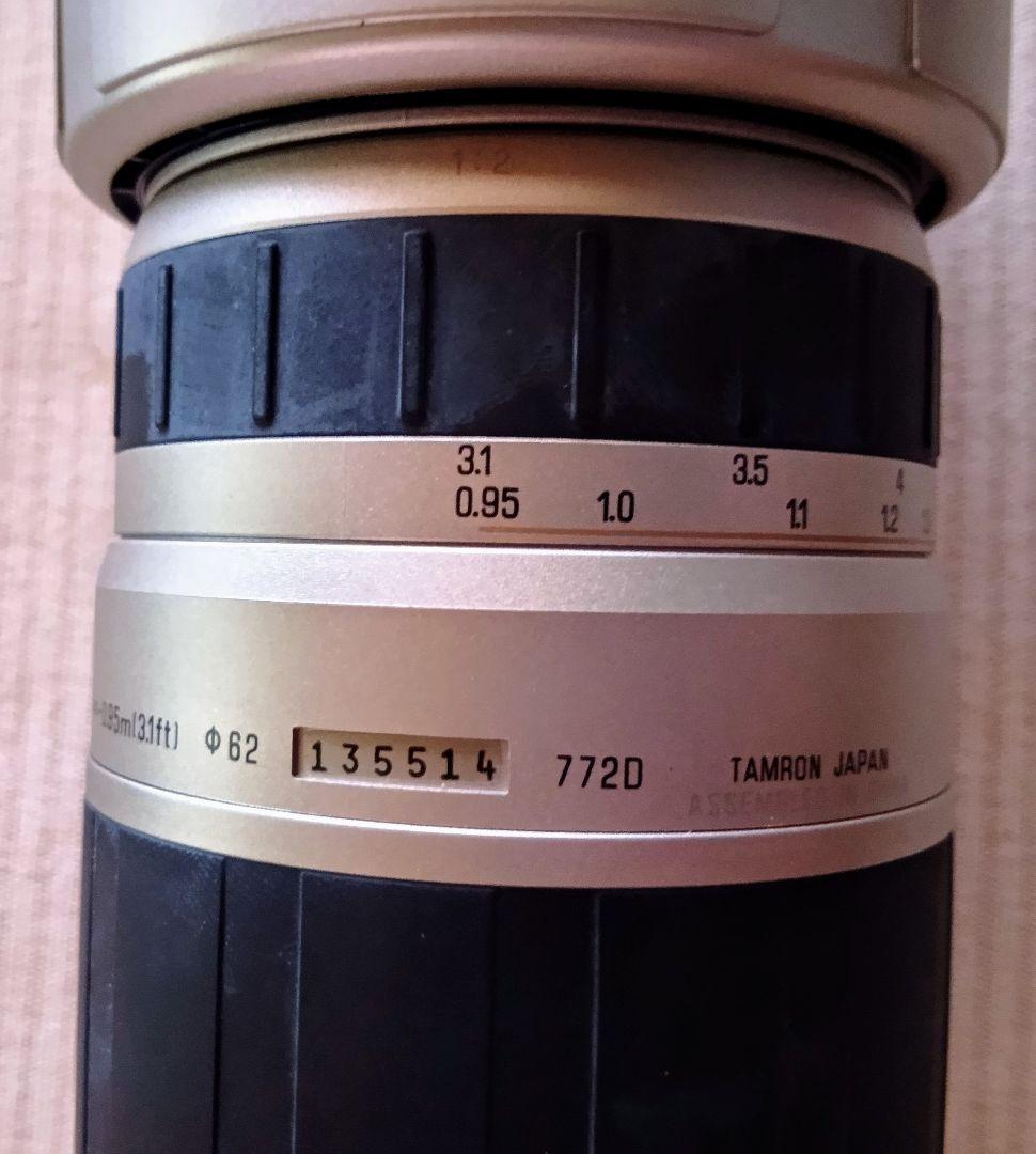 送料込みTAMRON70-300mmF4-5.6新品未使用LDMacroシルバー