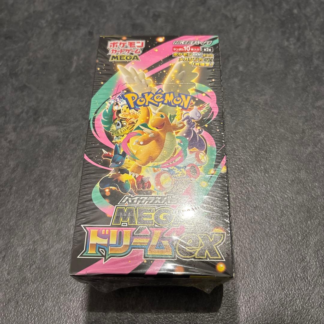 ポケモンカードゲーム　MEGAドリームex シュリンク付 未開封 1BOX