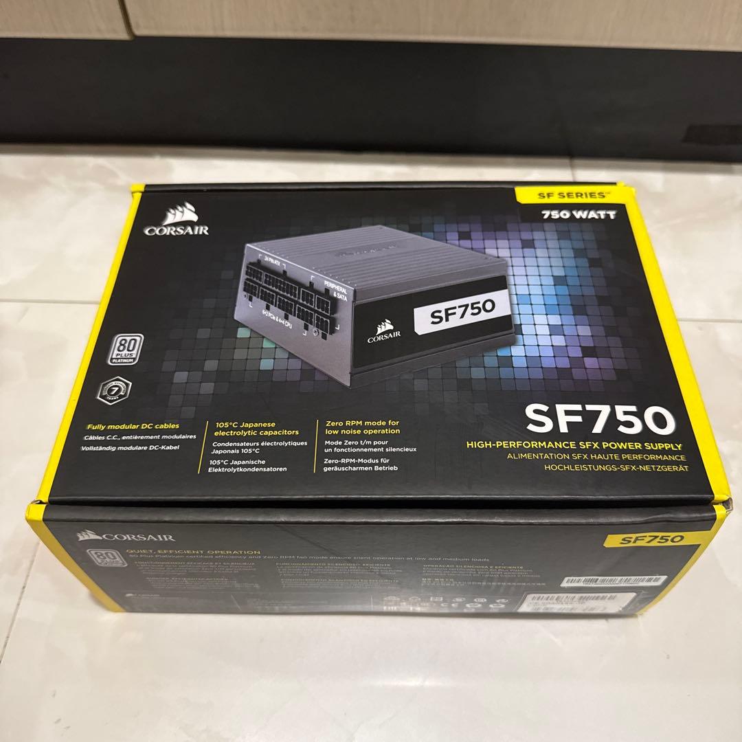 Corsair SF750 750W SFX電源ユニット