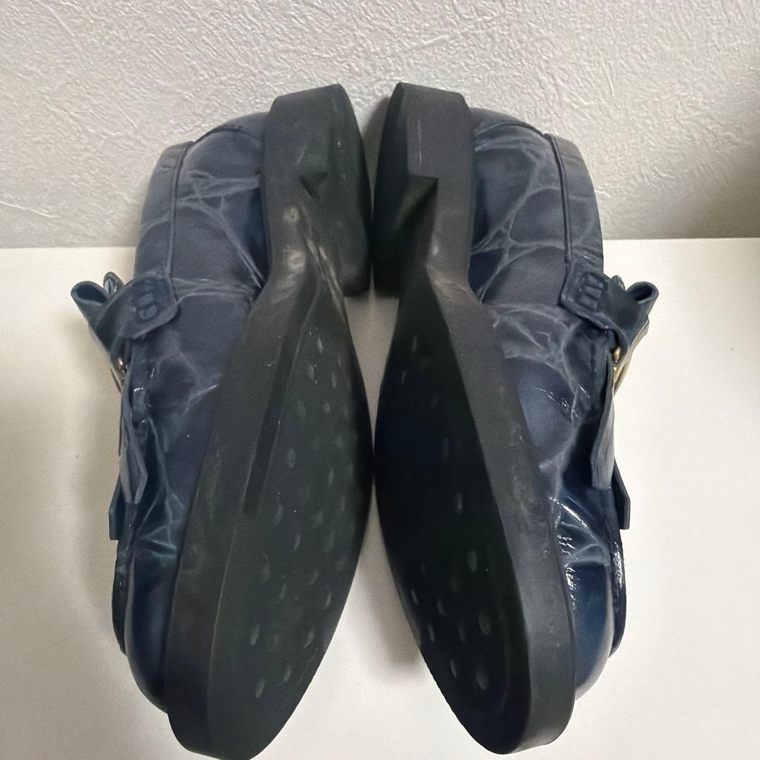 TOD'S ローファー フリンジ クロコ柄 24.5cm