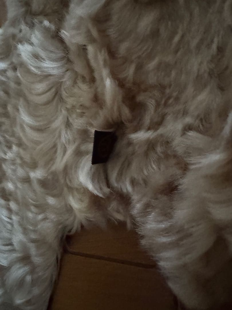 d*7様 アンダーカバー ダークブラウン ファー 耳あて付き帽子