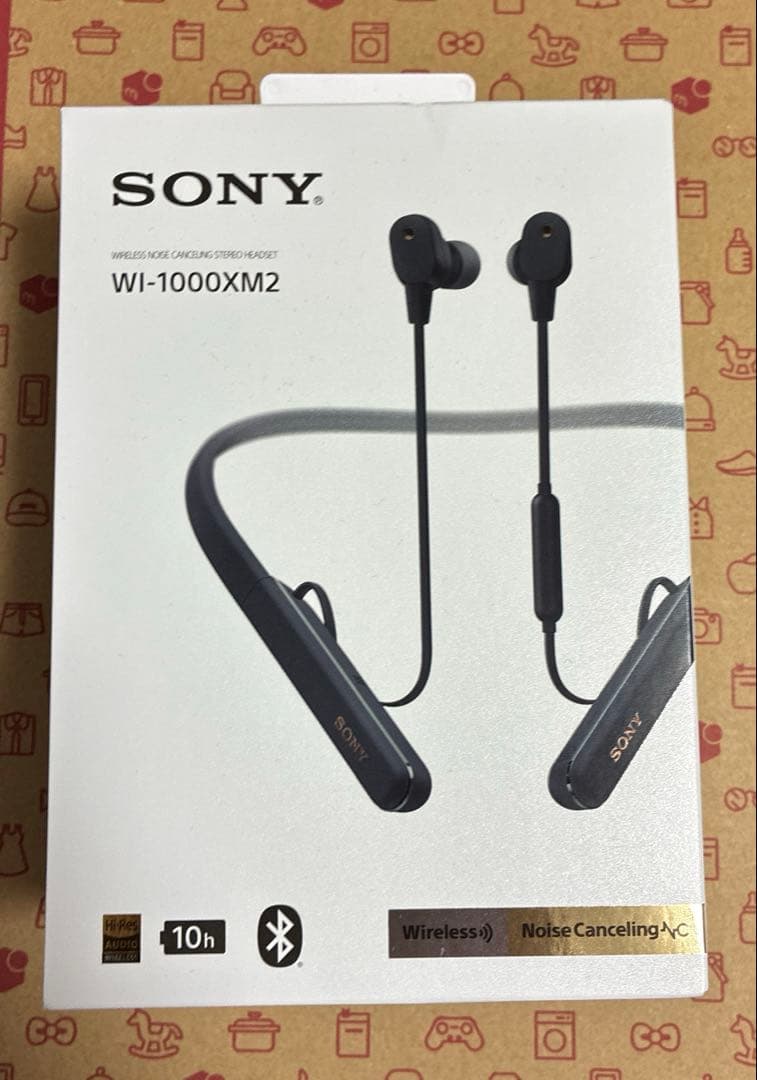 SONY WI-1000XM2 ブラック　ワイヤレスイヤホン
