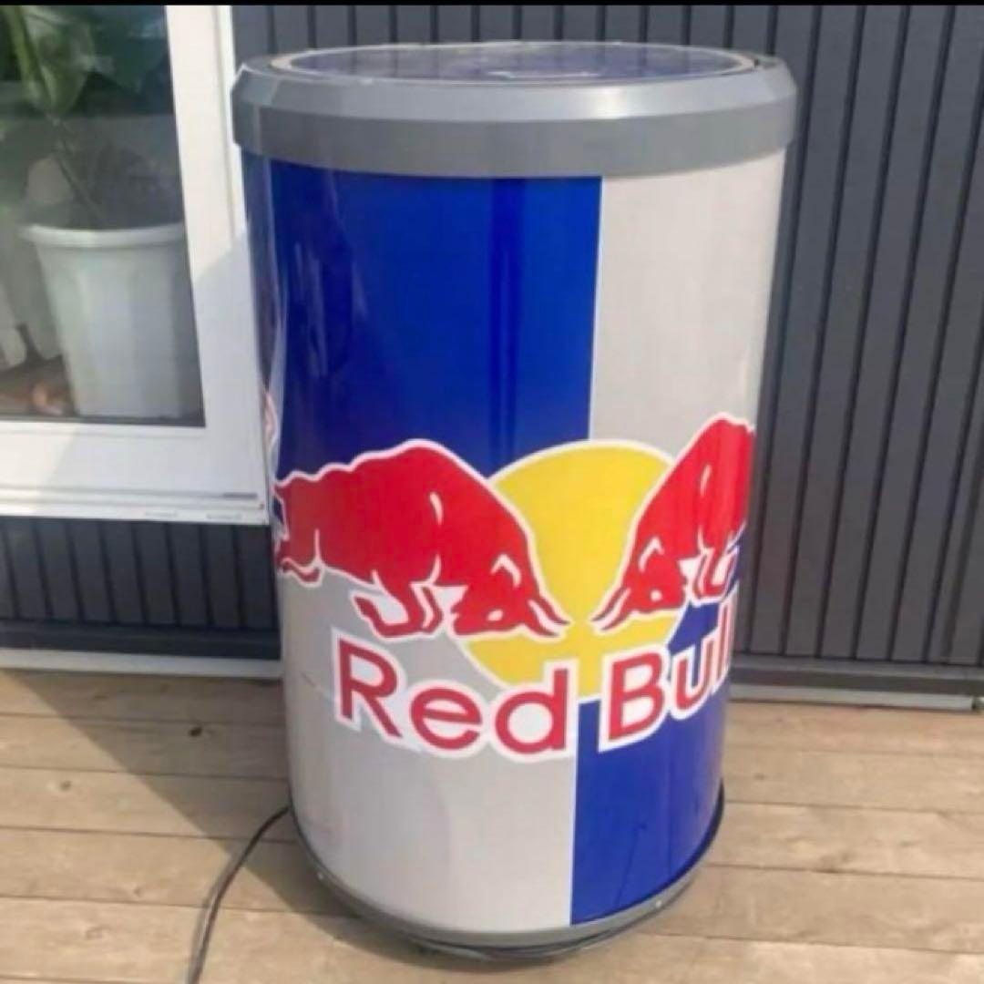 レッドブル RedBull 缶型 大型冷蔵庫 キャスター付き 特大 オブジェ