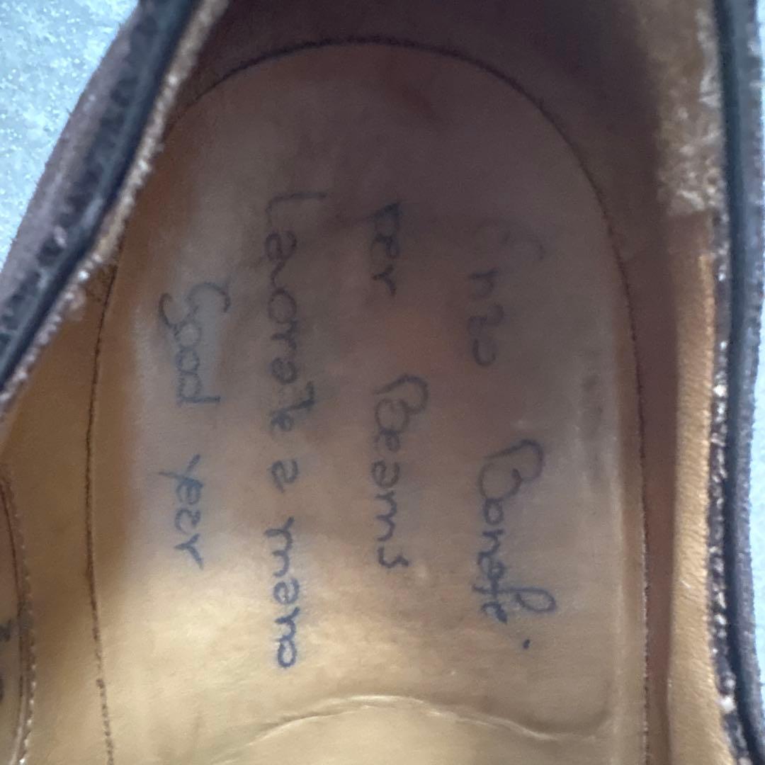 Enzo Bonafe エンツォボナフェ　ダブルモンク　　5½ ブラウン