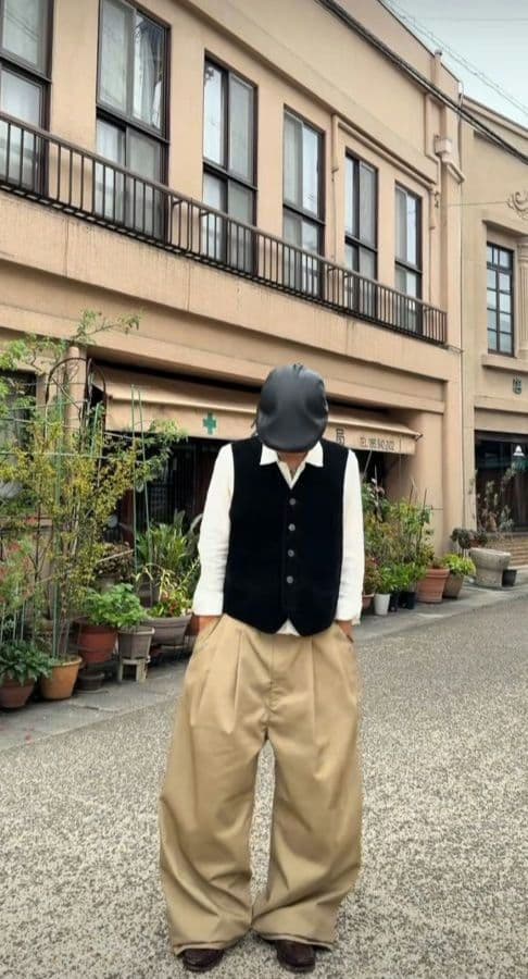 ブ*ィ様 Red Kap 2TUCK BAGGY WIDE TWILL PANT