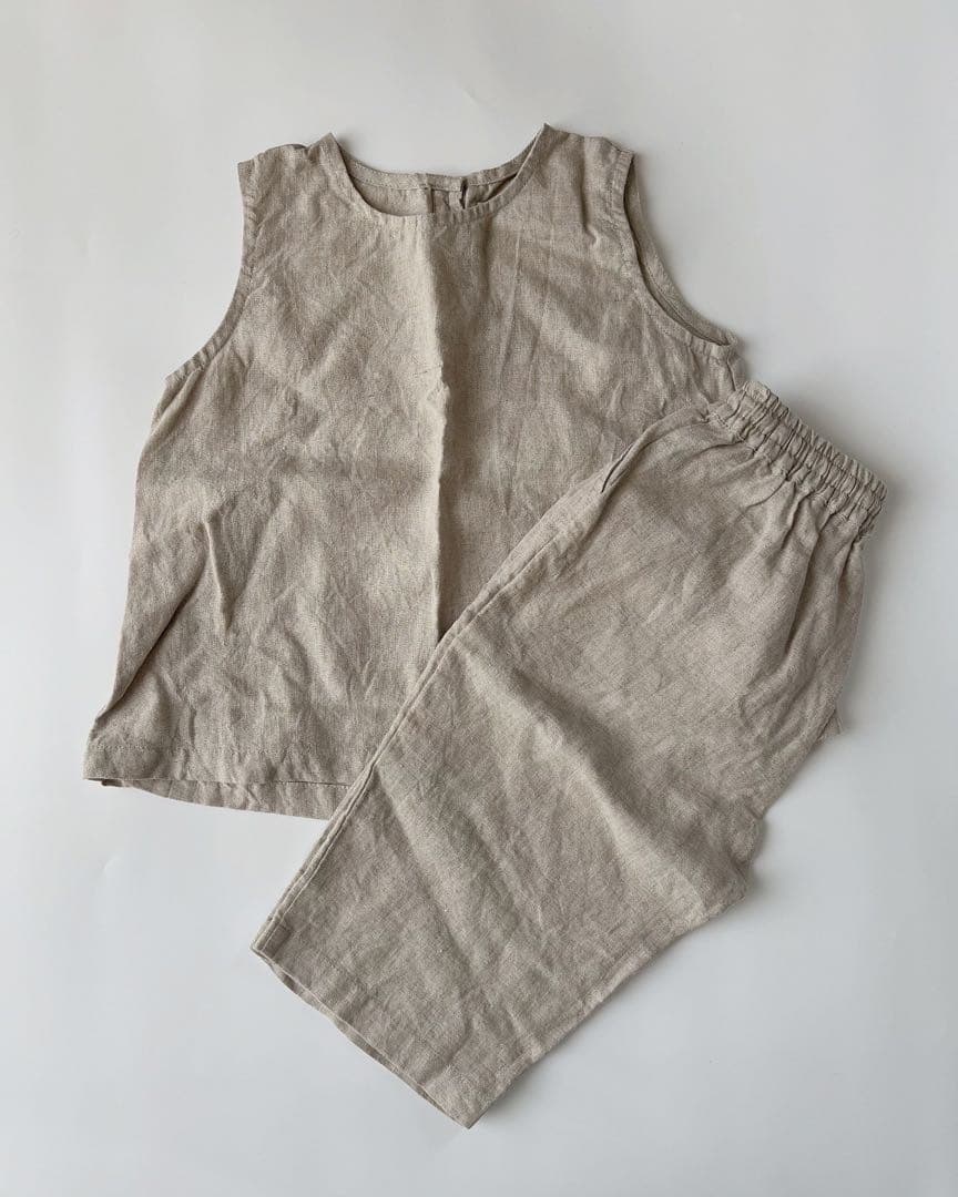 その他 son and daughter Koa Linen Sets 3-4y