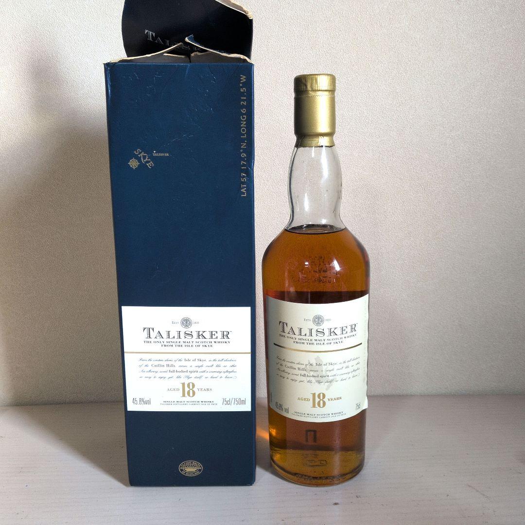 【未開封】古酒　TALISKER 　タリスカー　18年 750ml 45.8%