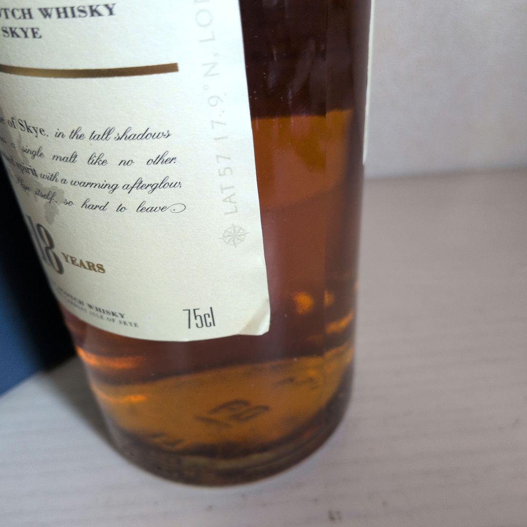 【未開封】古酒　TALISKER 　タリスカー　18年 750ml 45.8%