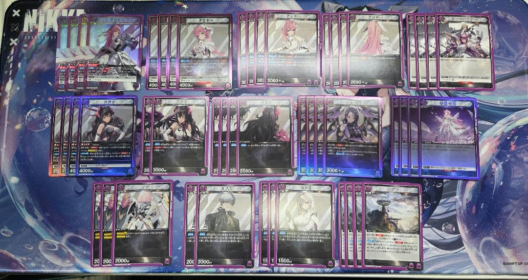 UNION ARENA 勝利の女神NIKKE 紫ドロシーデッキ インヘルト