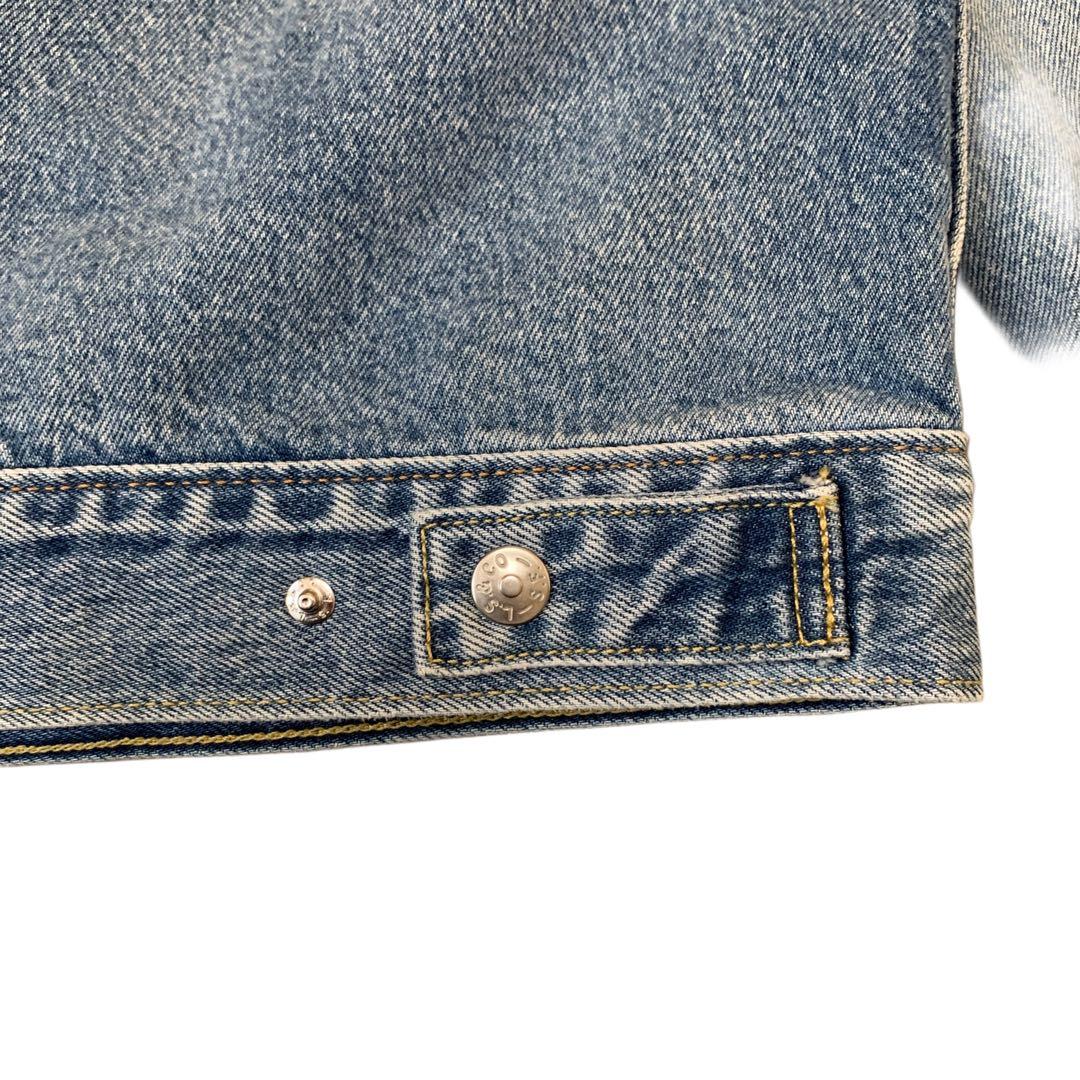 リーバイス 2025AW デニムジャケット コーデュロイ襟 古着 青 XL相当