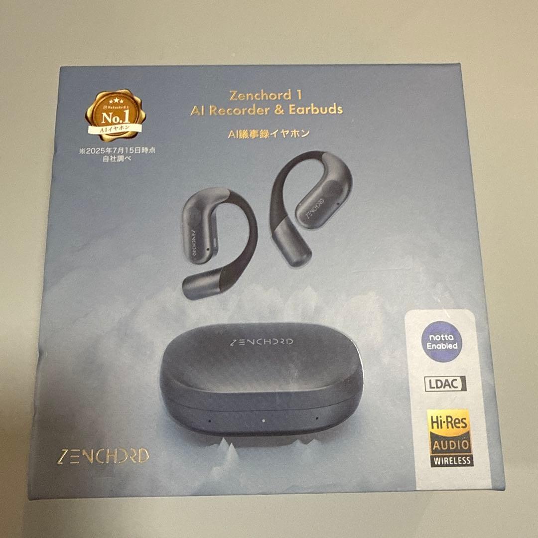 Zenchord 1 AIレコーダー・ワイヤレスイヤホン