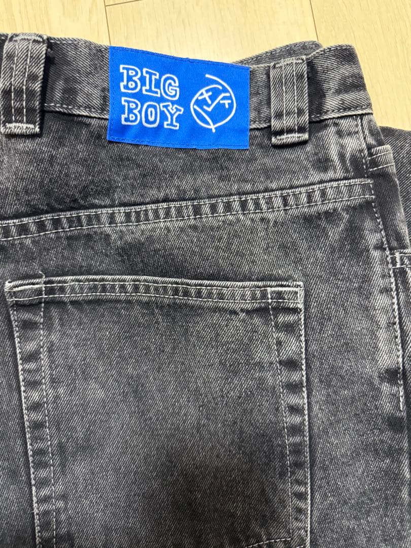 polar skate big boy ブラック　デニム　ビックボーイ