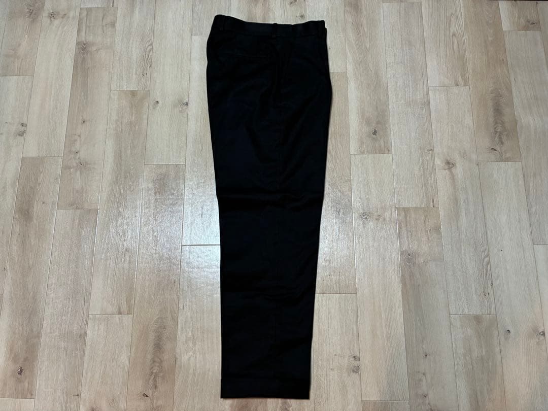 【美品】WACKO MARIA ワコマリア タックパンツ 黒 M スラックス