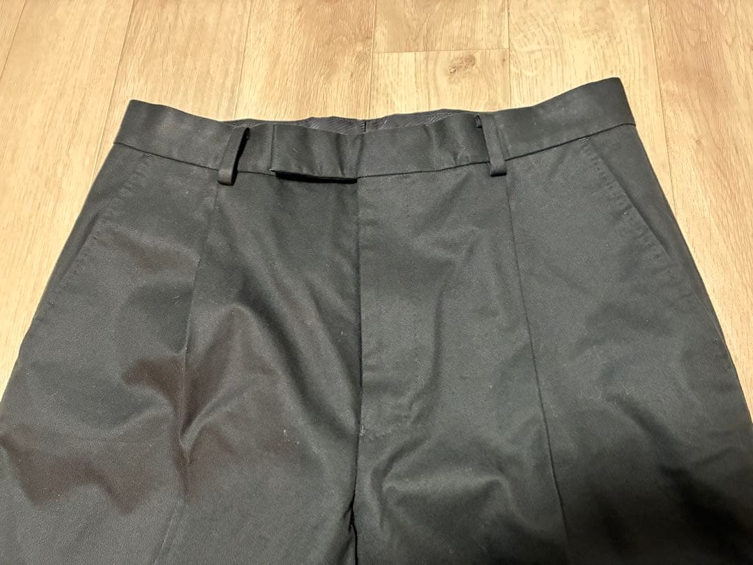 【美品】WACKO MARIA ワコマリア タックパンツ 黒 M スラックス