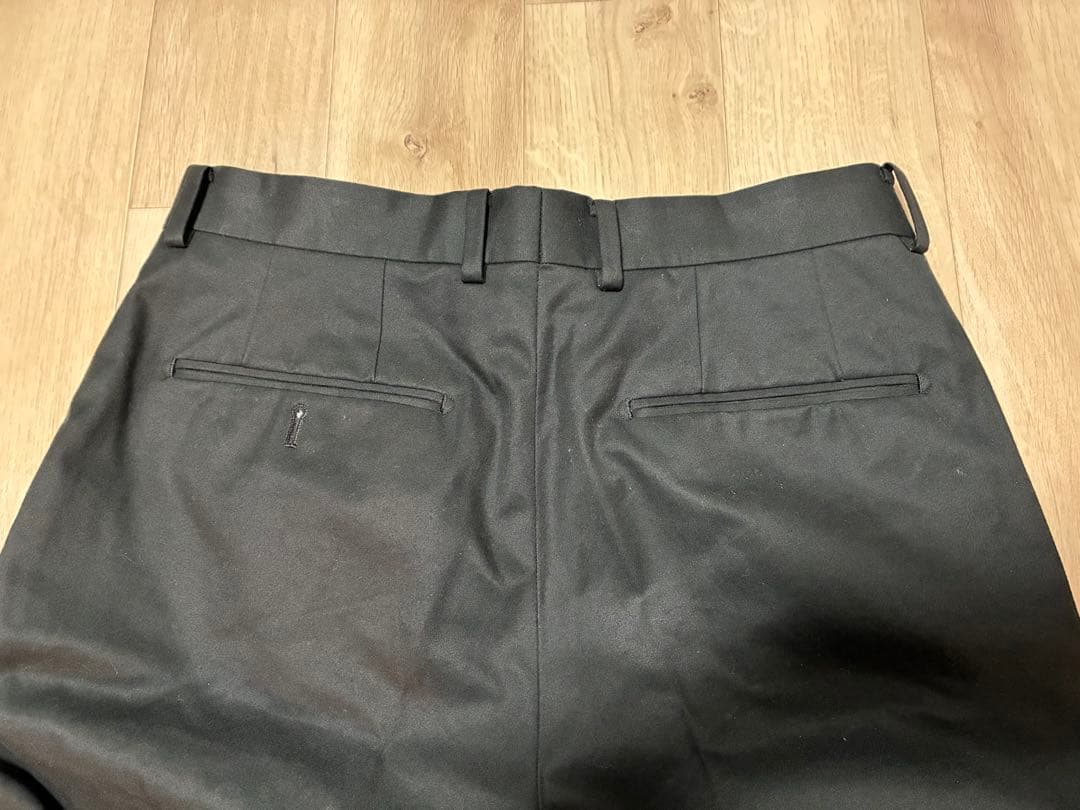 【美品】WACKO MARIA ワコマリア タックパンツ 黒 M スラックス