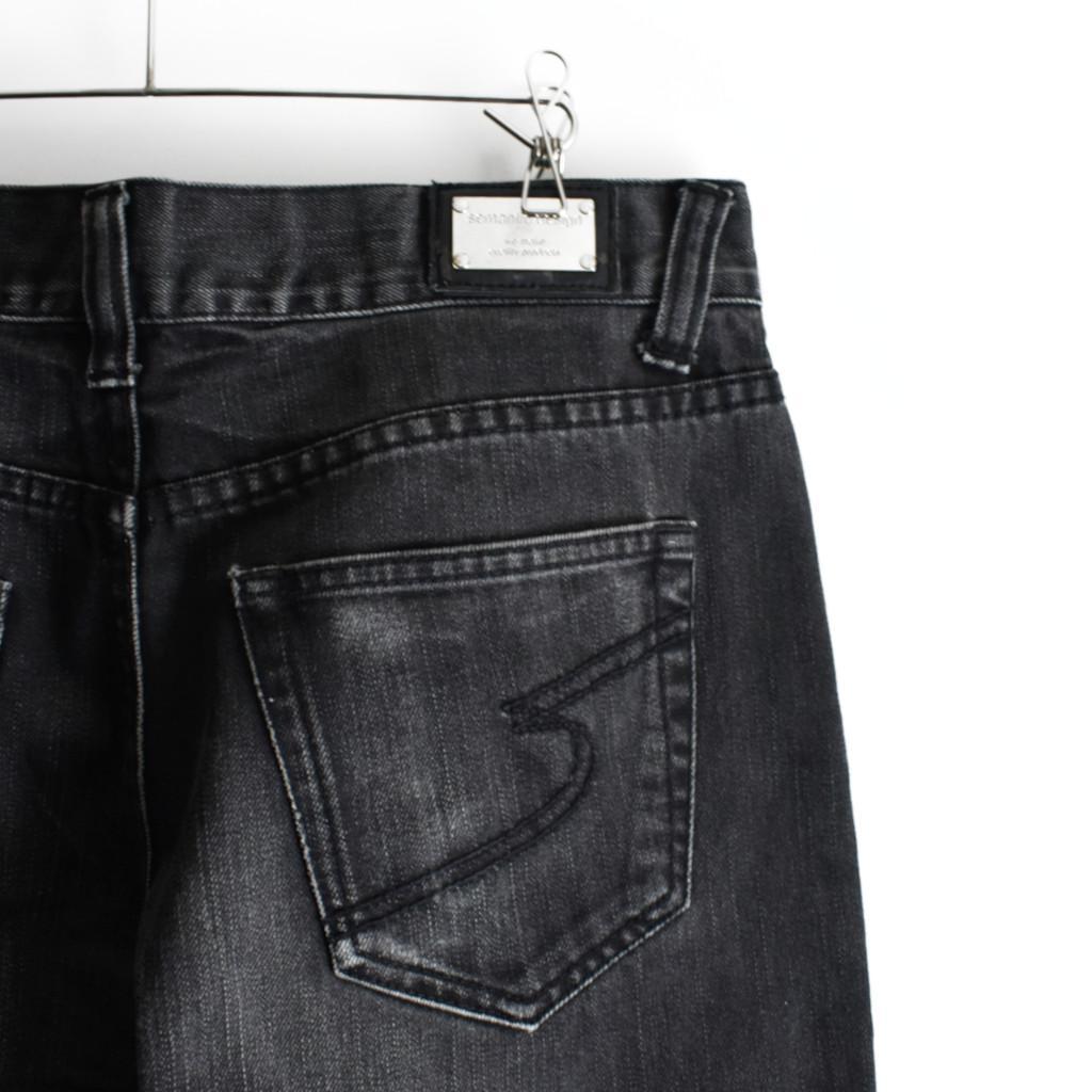 パンツ y2k semantic design denim flare pants M