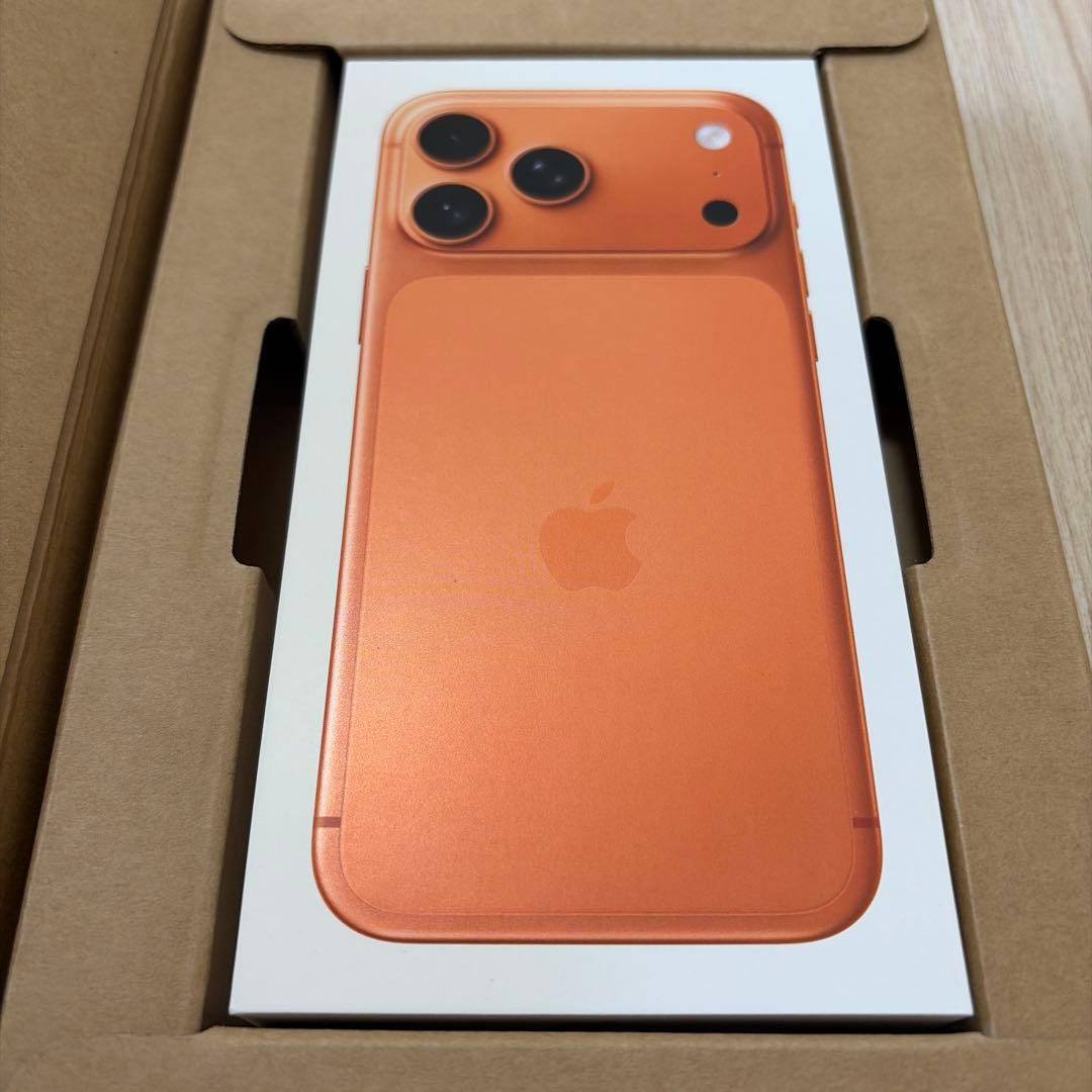 【未開封】iPhone17promax 256GBコズミックオレンジ 即日発送