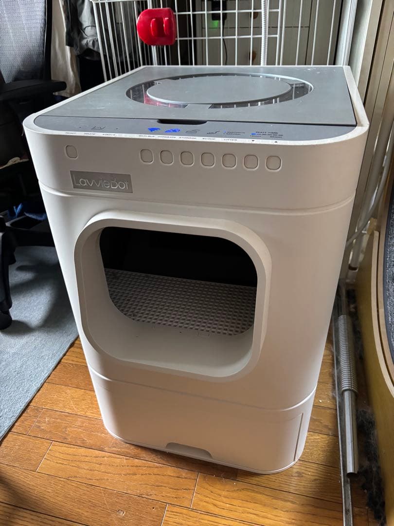LavvieBot 自動猫トイレ ホワイト