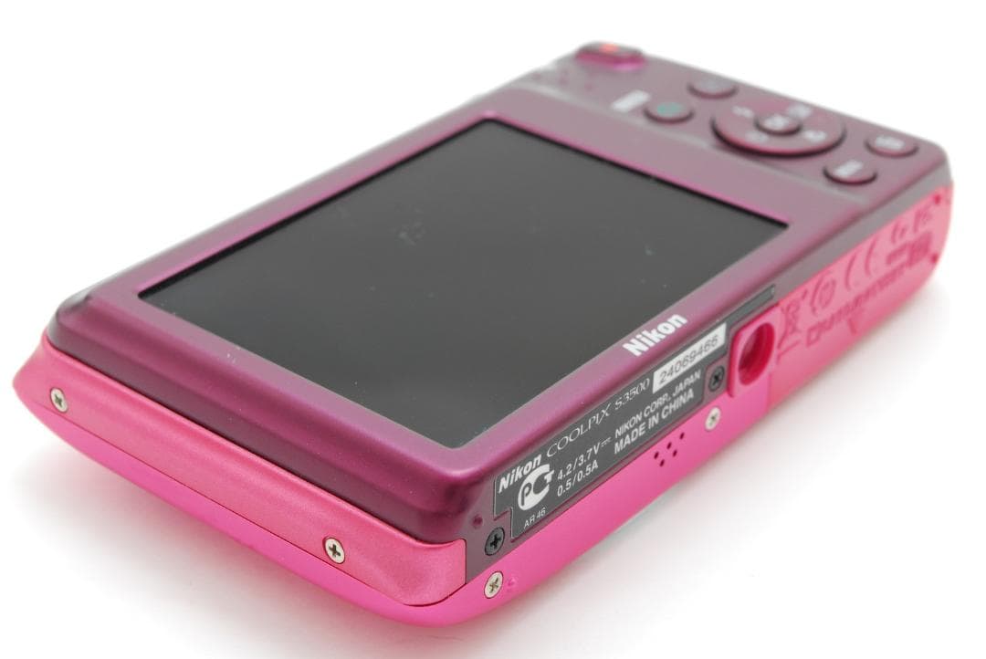 Nikon COOLPIX s3500 ピンク 7倍ズーム 動作確認済み